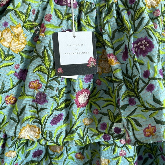 Anthropologie La Fuori Embroidered Romper - Picture 8 of 11